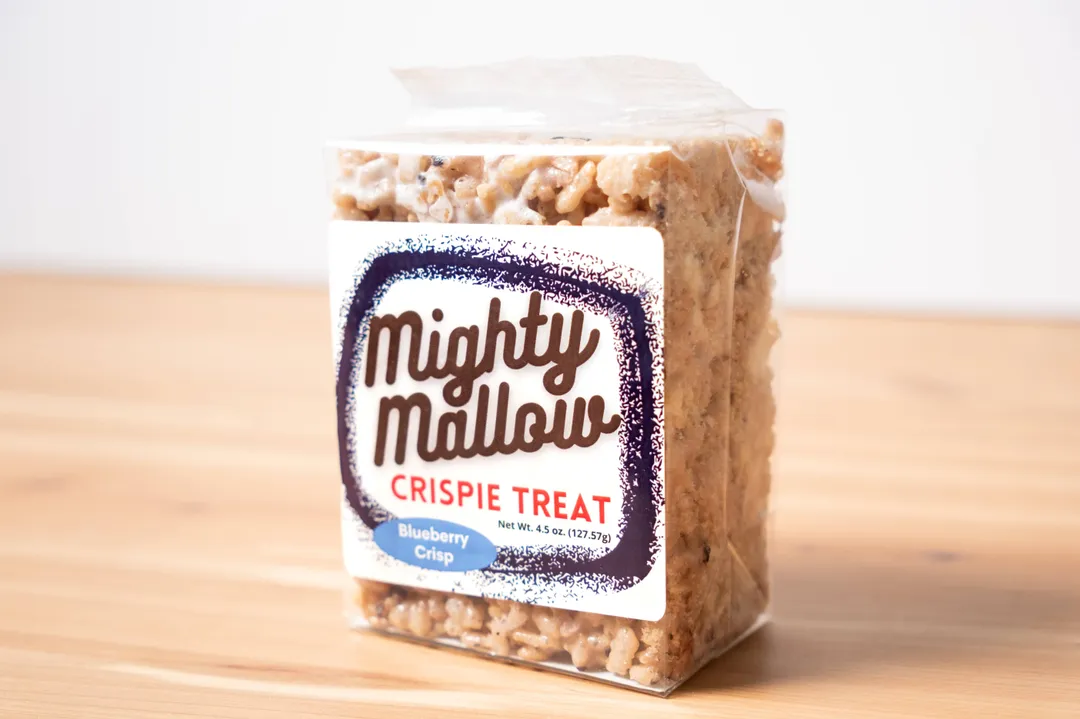Blueberry Crisp Crispie Treat