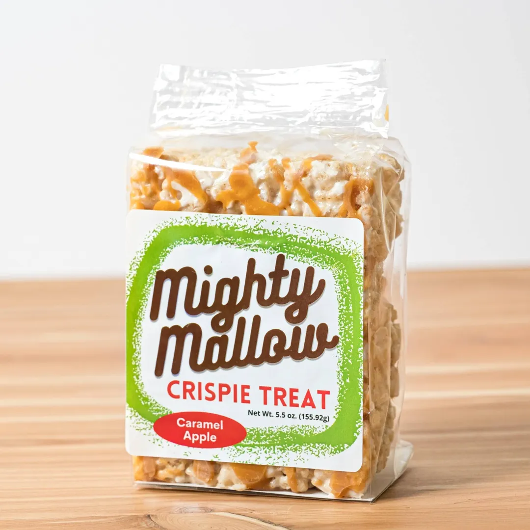 Caramel Apple Crispie Treat