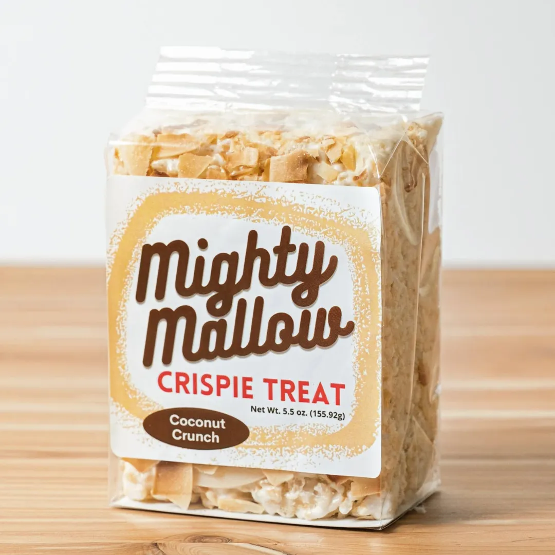 Coconut Crunch Crispie Treat