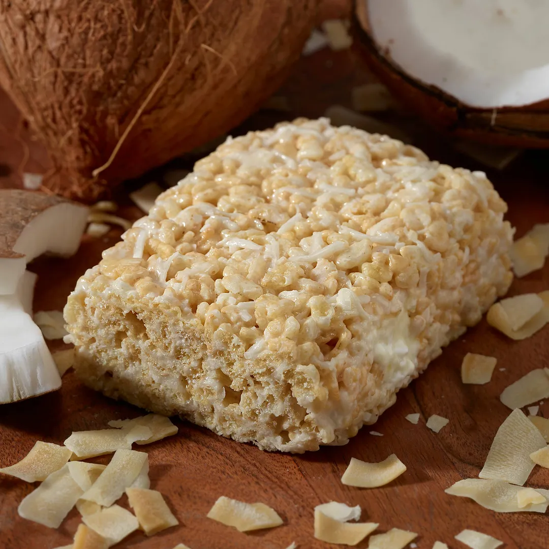 Coconut Crunch Crispie Treat