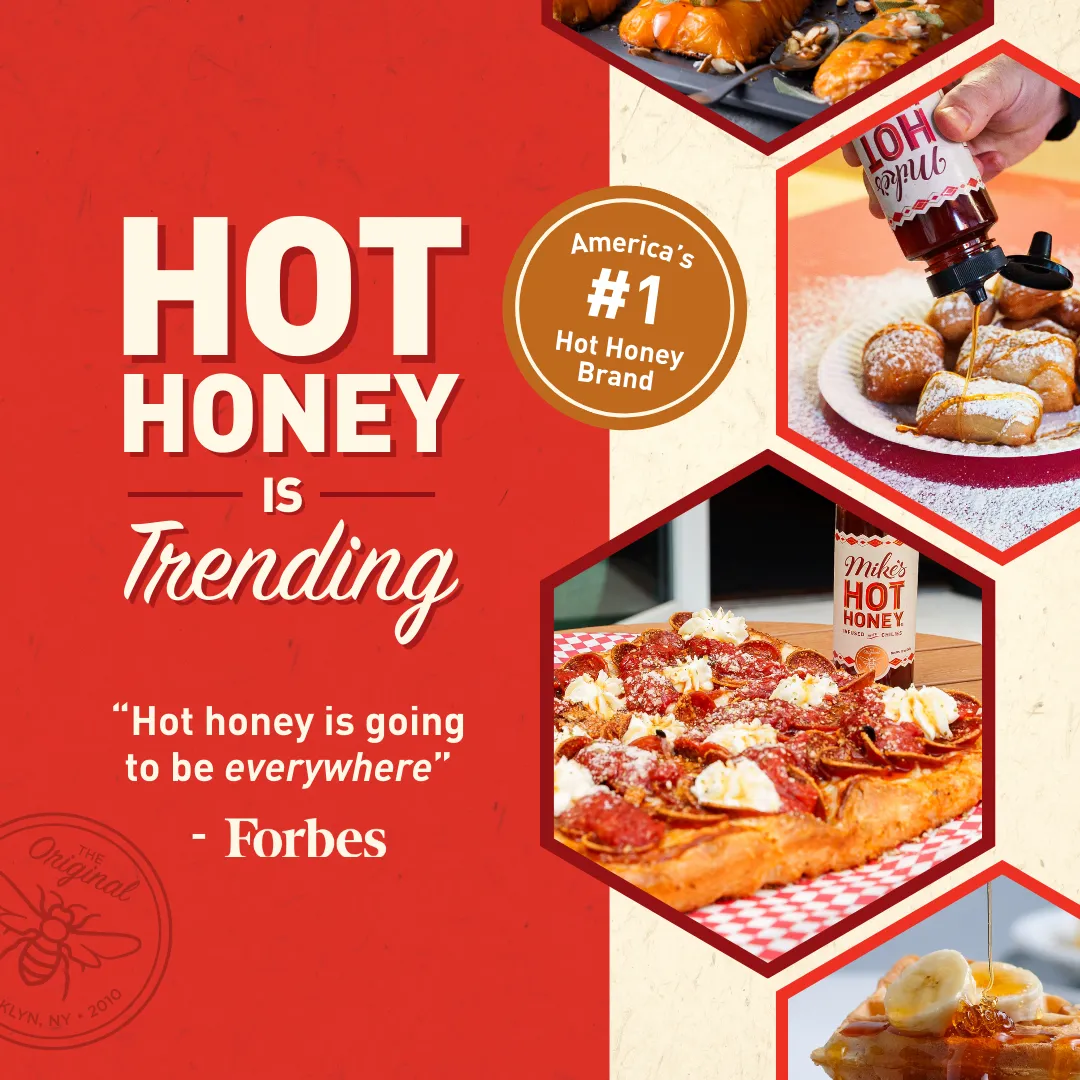 Mike's Hot Honey | Extra Hot | 6-pk | 12oz | Squeeze Bottle