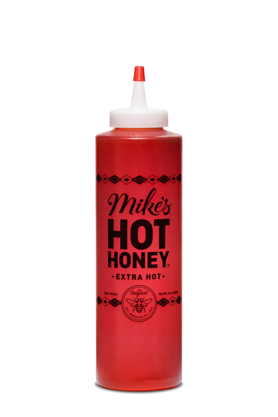 Mike's Hot Honey | Extra Hot | | Chef's Bottle | 4 x 24 oz 