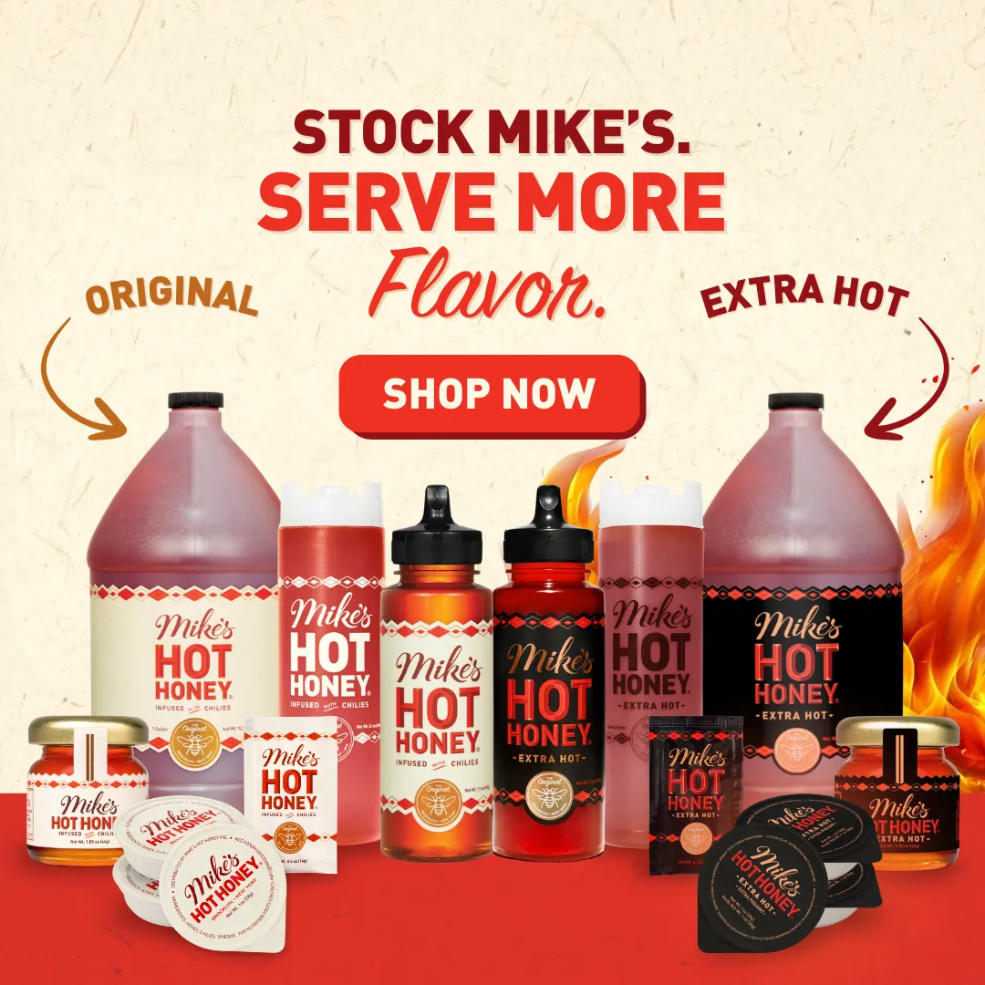 Mike's Hot Honey | Original | Chef's Bottle | 4 x 24 oz 