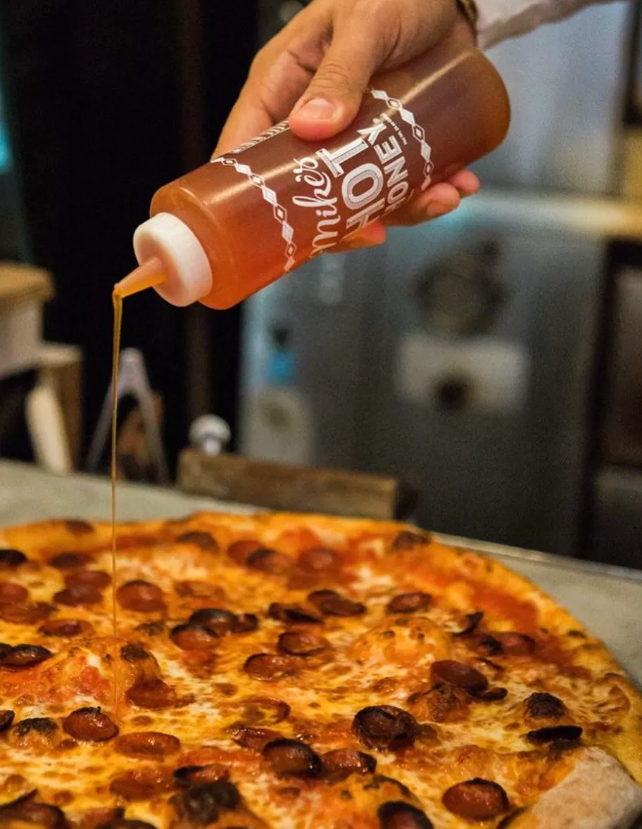 Mike's Hot Honey | Original | Chef's Bottle | 4 x 24 oz 