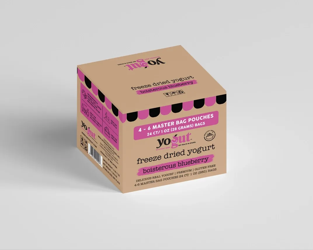 Boisterous Blueberry Yogut Freeze Dried Ygt 5B Probiotics 6x1oz