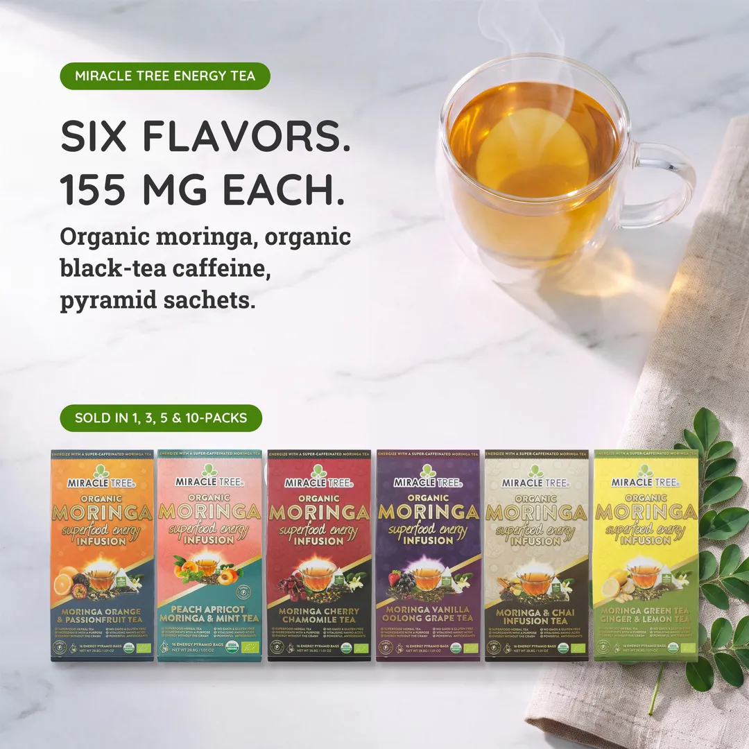 Moringa Energy Tea: Grape Vanilla