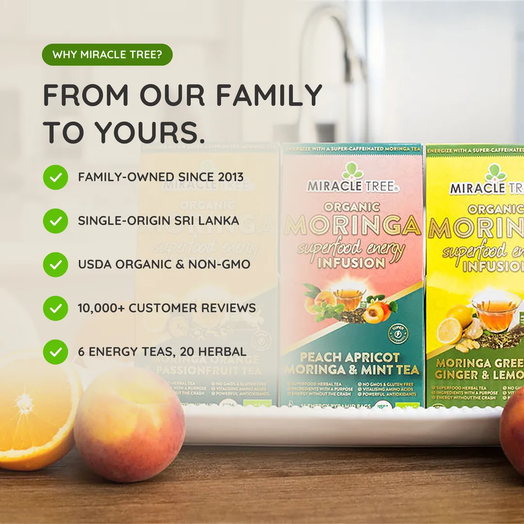 Moringa Energy Tea: Grape Vanilla