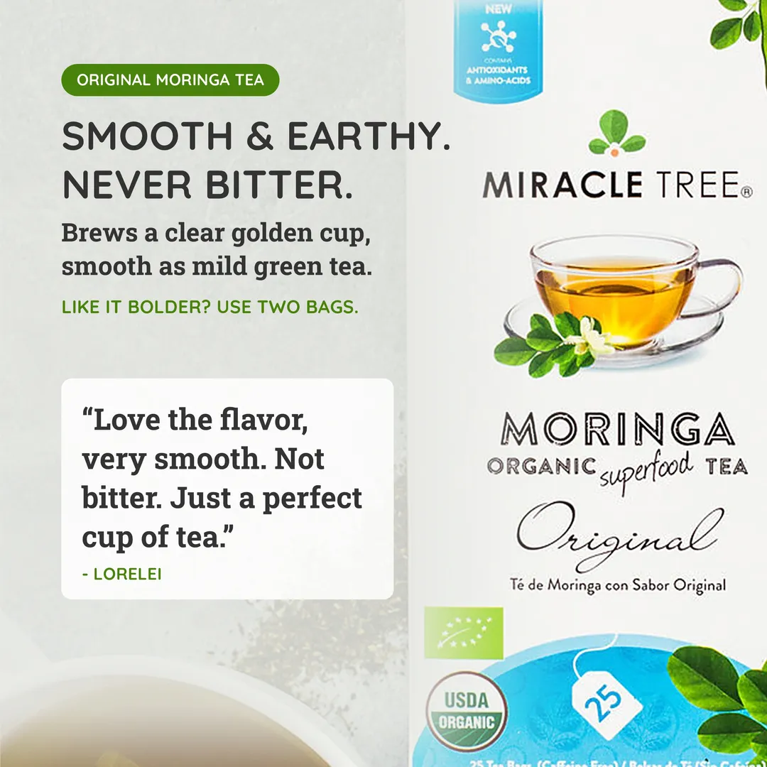 Organic Moringa Tea: Original
