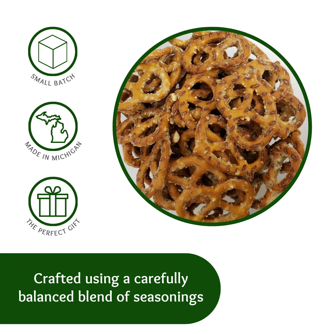 Mitten Gourmet Pretzels Jalapeno Dill 6oz