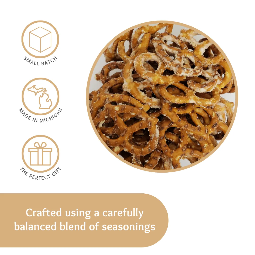 Mitten Gourmet Pretzels Parmesan Garlic 6oz