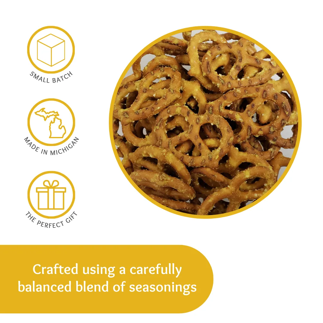 Mitten Gourmet Pretzels Honey Mustard 6oz