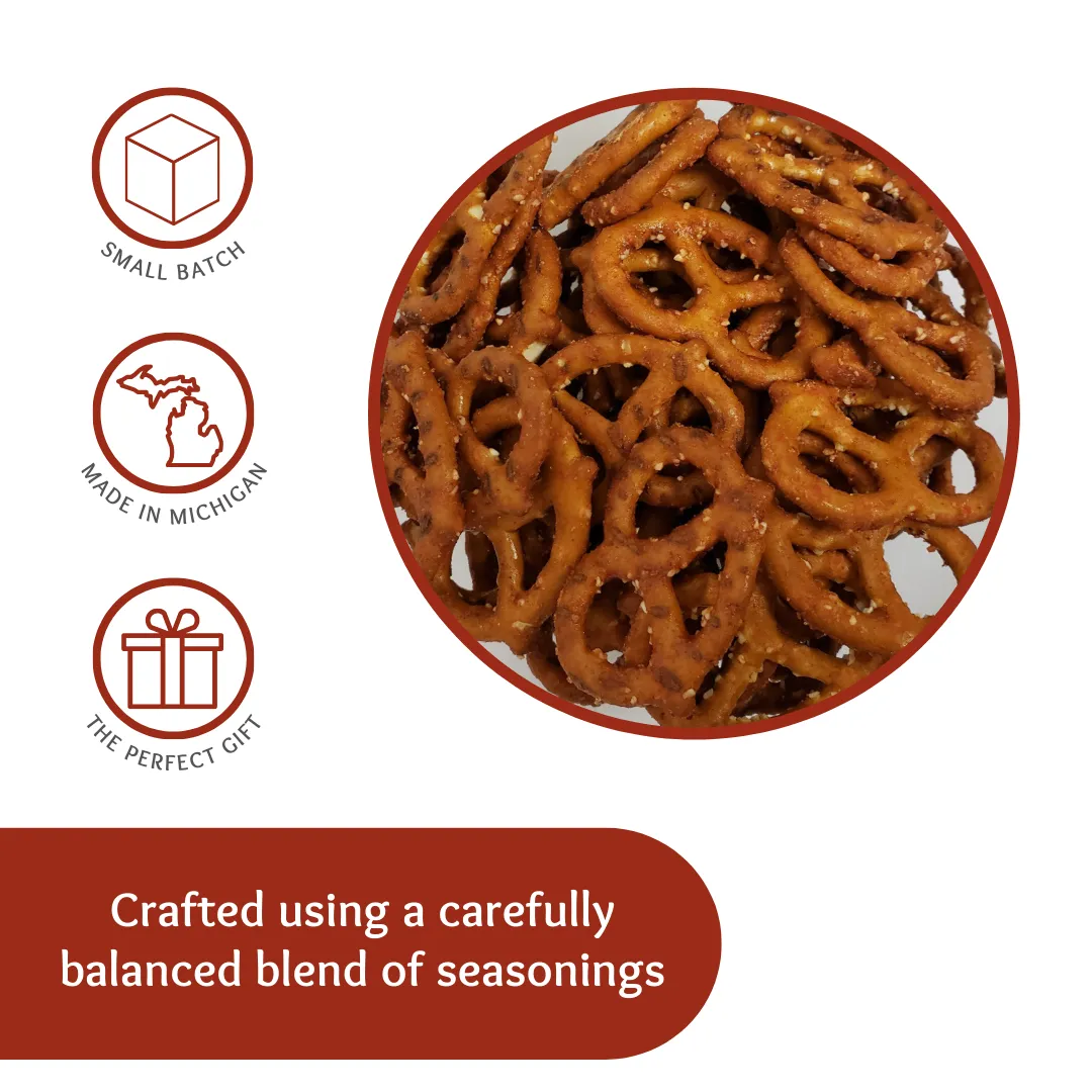Mitten Gourmet Pretzels Barbecue 6oz 