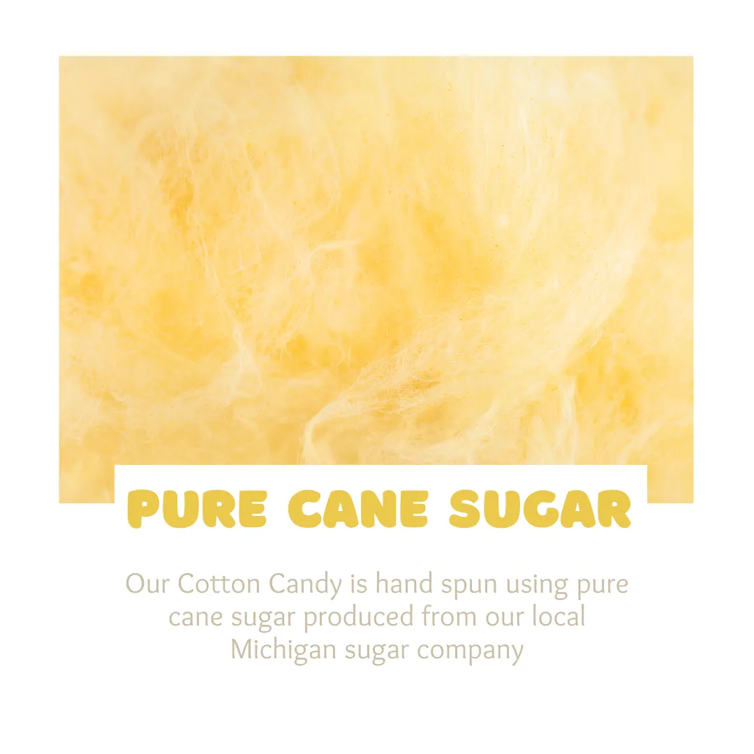 Candy Overload Banana Cotton Candy - Case of 10