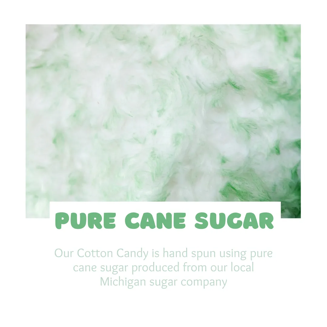 Candy Overload Green Monster Cotton Candy - Case of 10