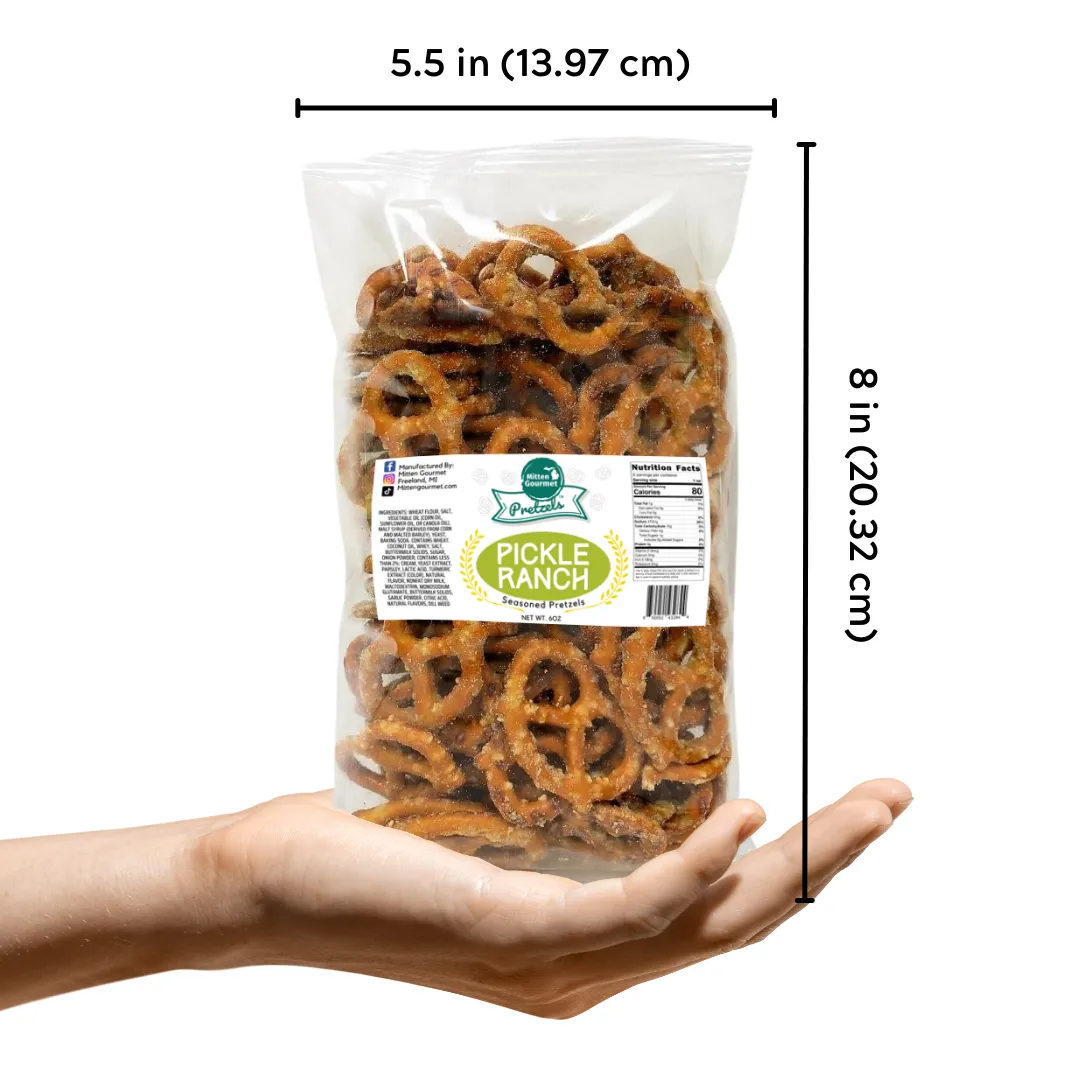 Mitten Gourmet Pretzels Pickle Ranch 6oz