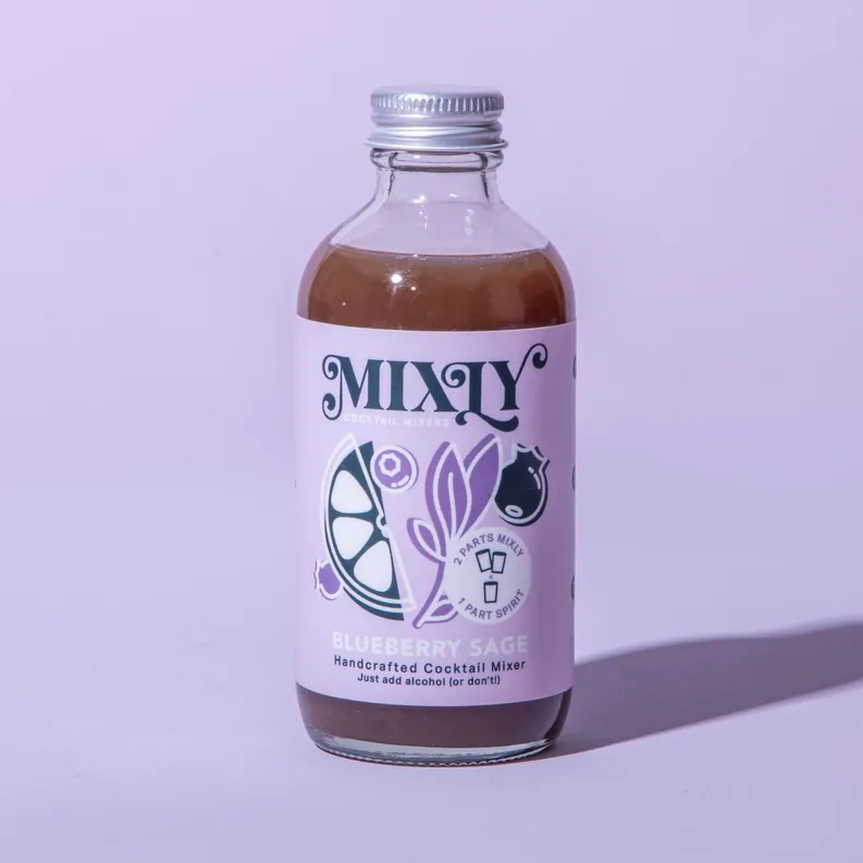 Blueberry Sage 4oz - Cocktail / Mocktail Beverage Mixer