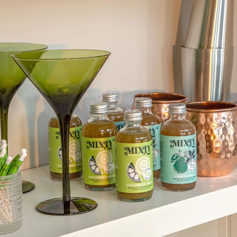 Cucumber Mint 4oz - Cocktail / Mocktail Beverage Mixer