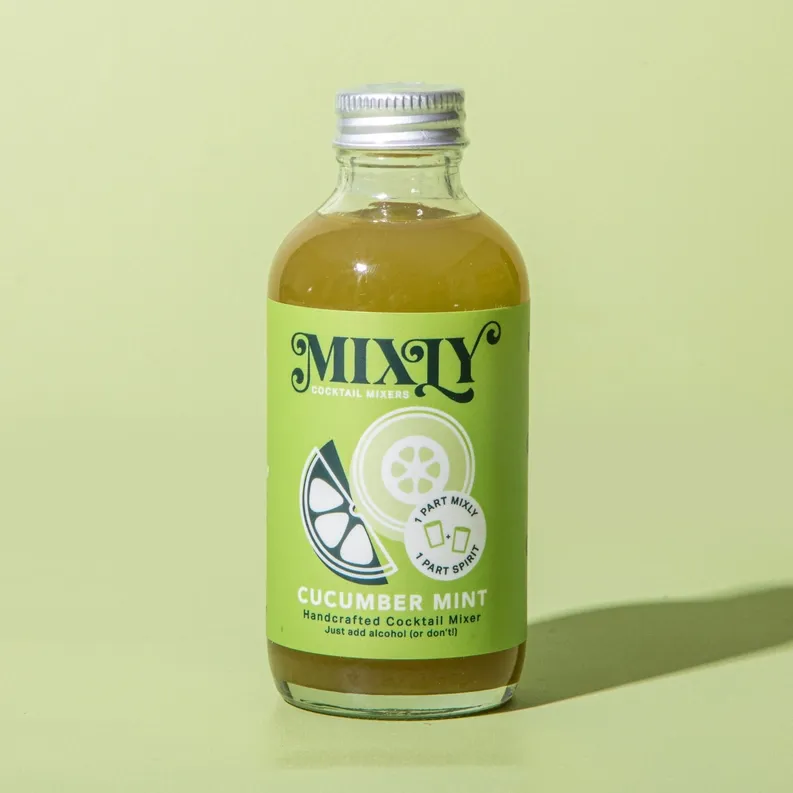 Cucumber Mint 4oz - Cocktail / Mocktail Beverage Mixer