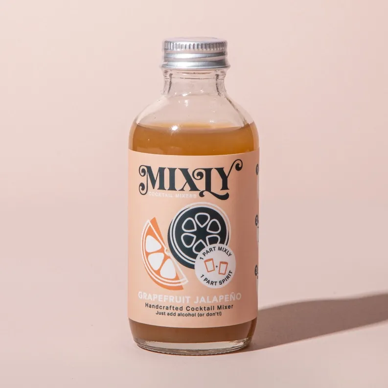 Grapefruit Jalapeño 4oz - Cocktail / Mocktail Beverage Mixer