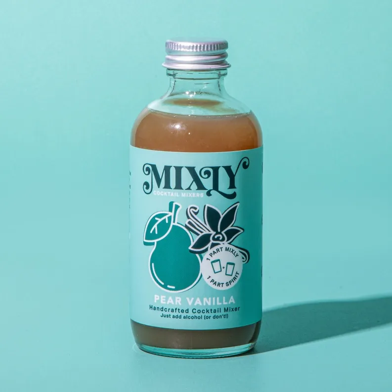 Pear Vanilla 4oz - Cocktail / Mocktail Beverage Mixer