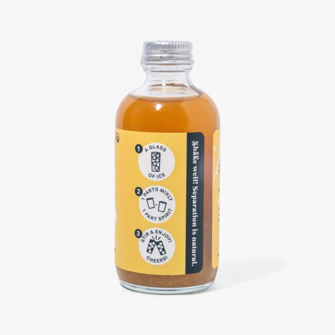 Pineapple Basil 4oz - Cocktail / Mocktail Beverage Mixer