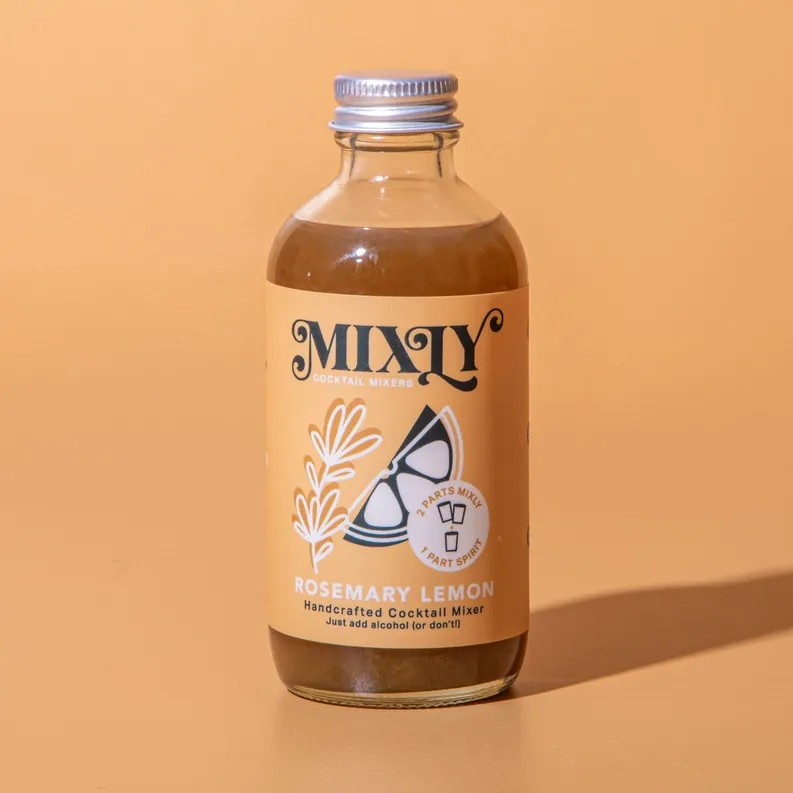 Rosemary Lemon 4oz - Cocktail / Mocktail Beverage Mixer