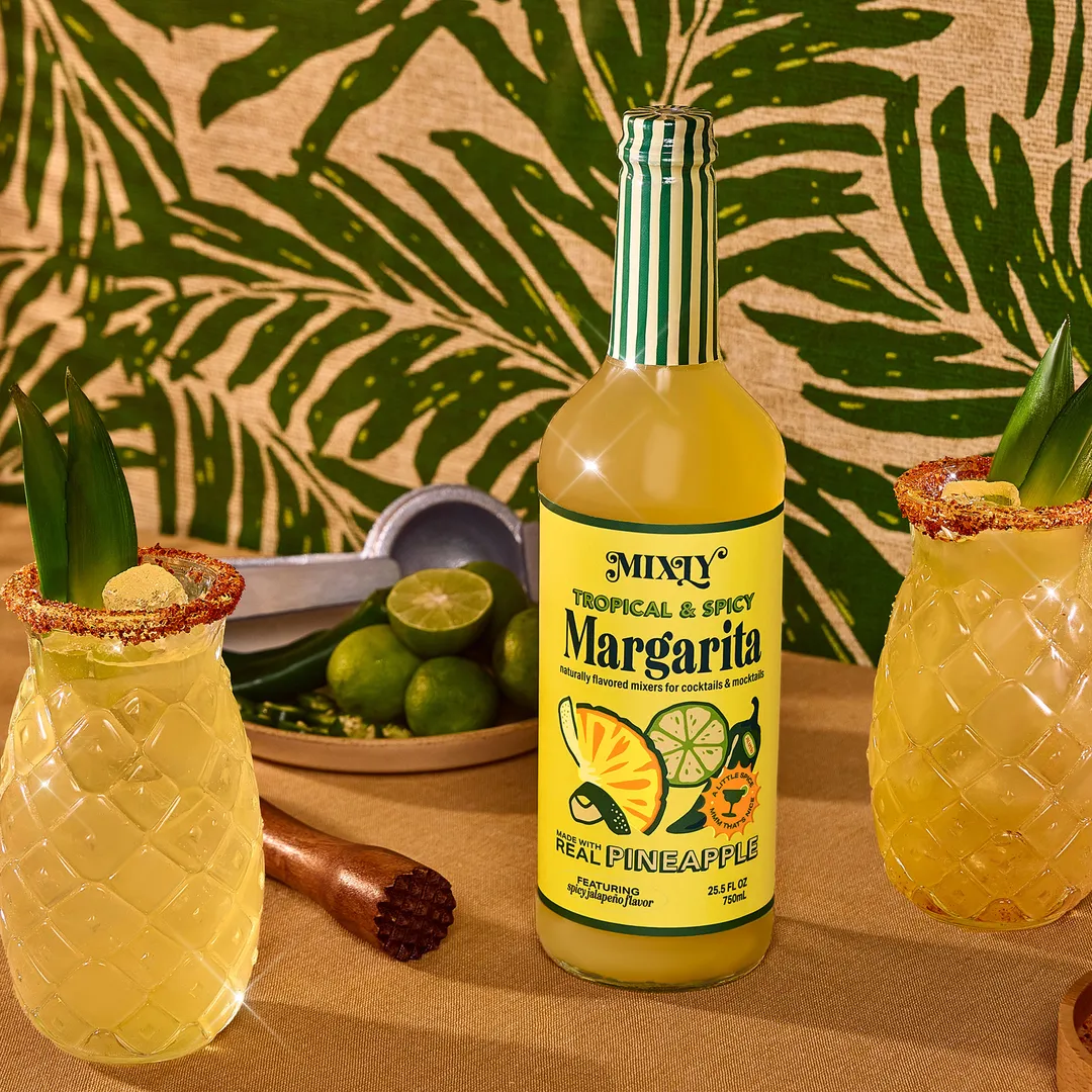 Tropical & Spicy Margarita Cocktail & Mocktail Mixer