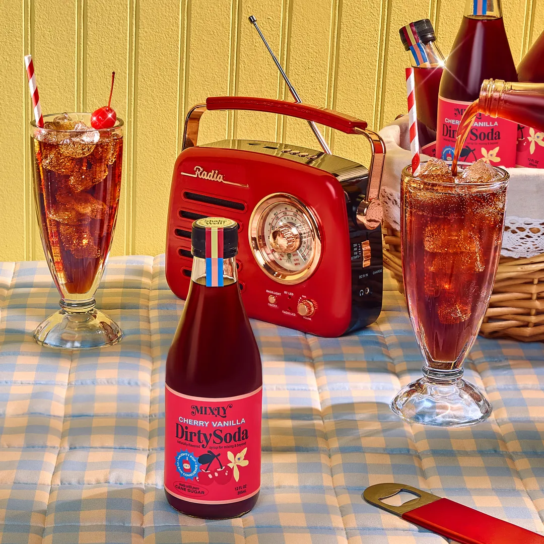 Cherry Vanilla Dirty Soda Syrup