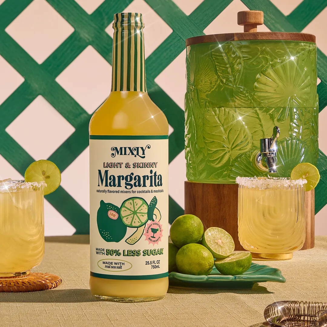 Light & Skinny Margarita Cocktail & Mocktail Mixer 