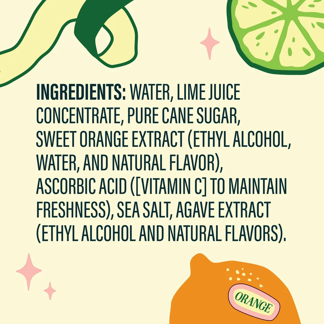 Light & Skinny Margarita Cocktail & Mocktail Mixer 