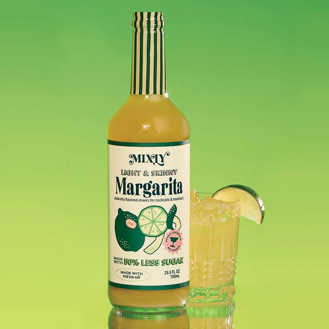 Light & Skinny Margarita Cocktail & Mocktail Mixer 