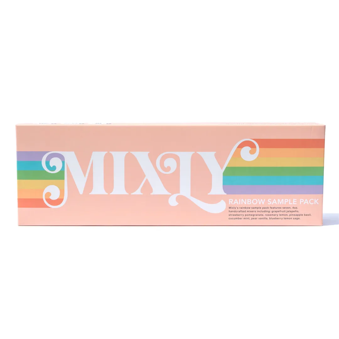 Rainbow Mixer Set and Cocktail Gift Kit