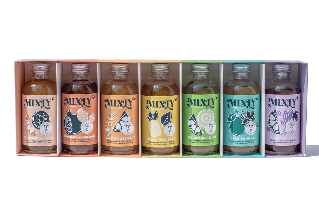 Rainbow Mixer Set and Cocktail Gift Kit