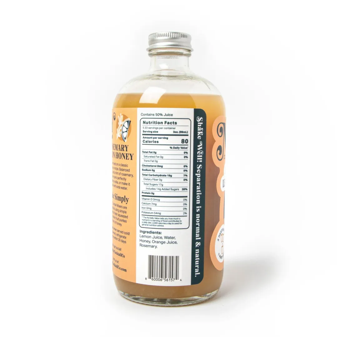 Rosemary Lemon Honey