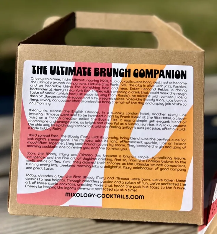 Gift Box - The Ultimate Brunch Companion - Cocktail Mix
