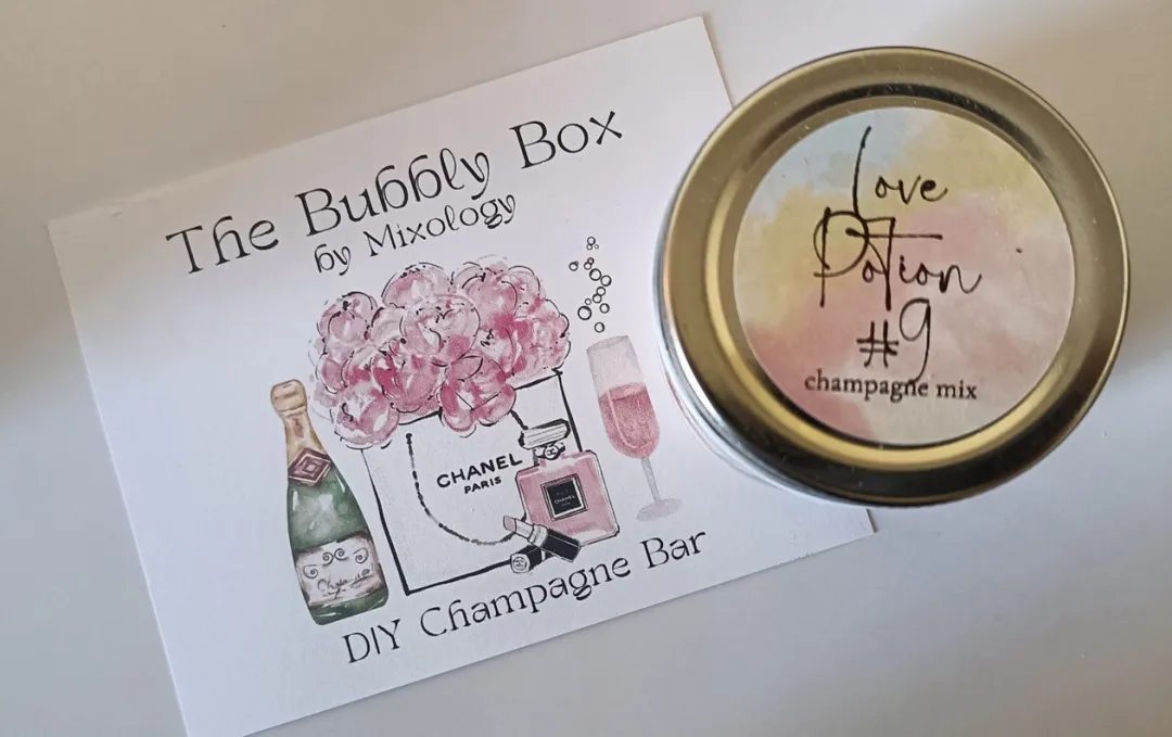 The Bubbly Box- DIY Champagne Bar for 2
