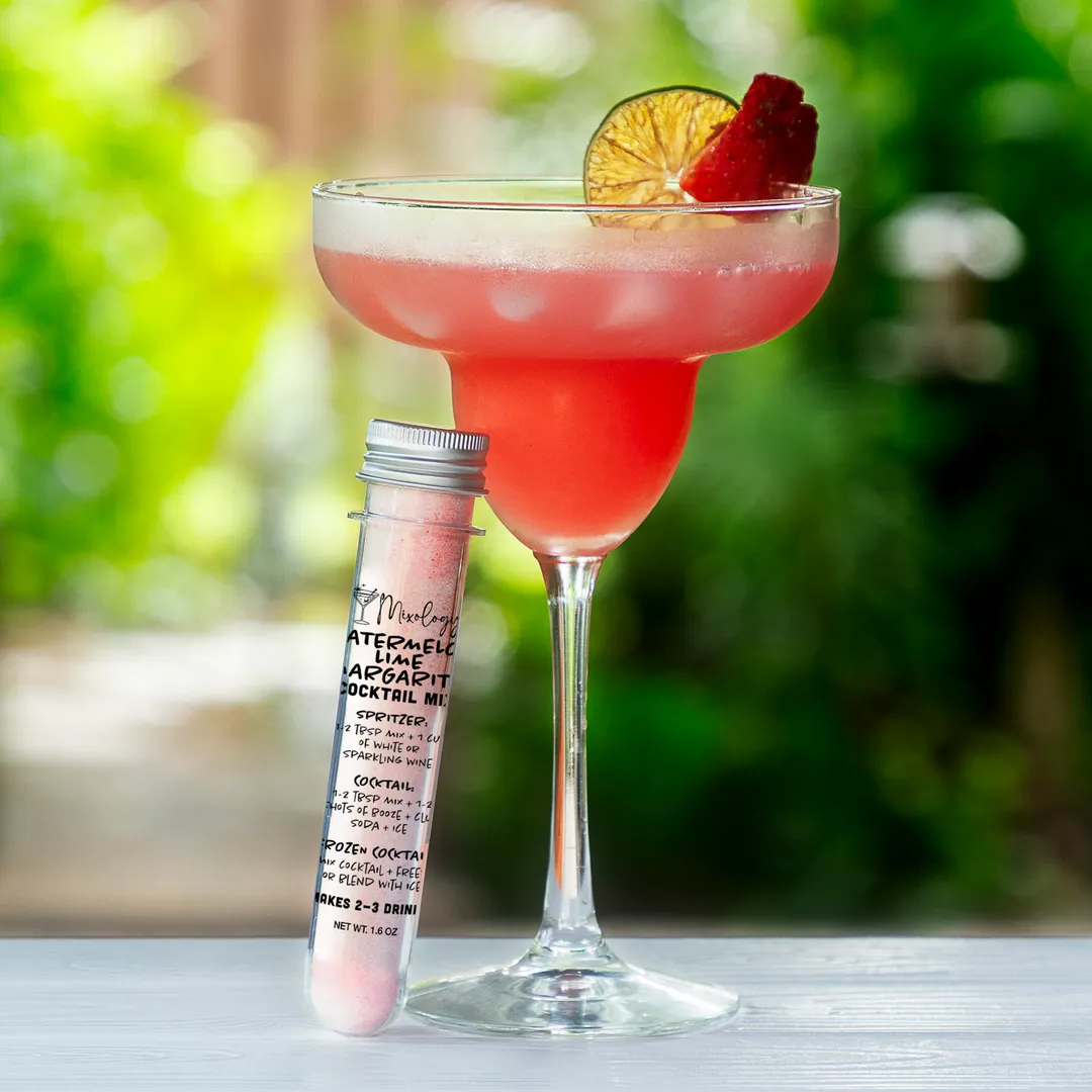 Watermelon Lime Margarita Cocktail Shot
