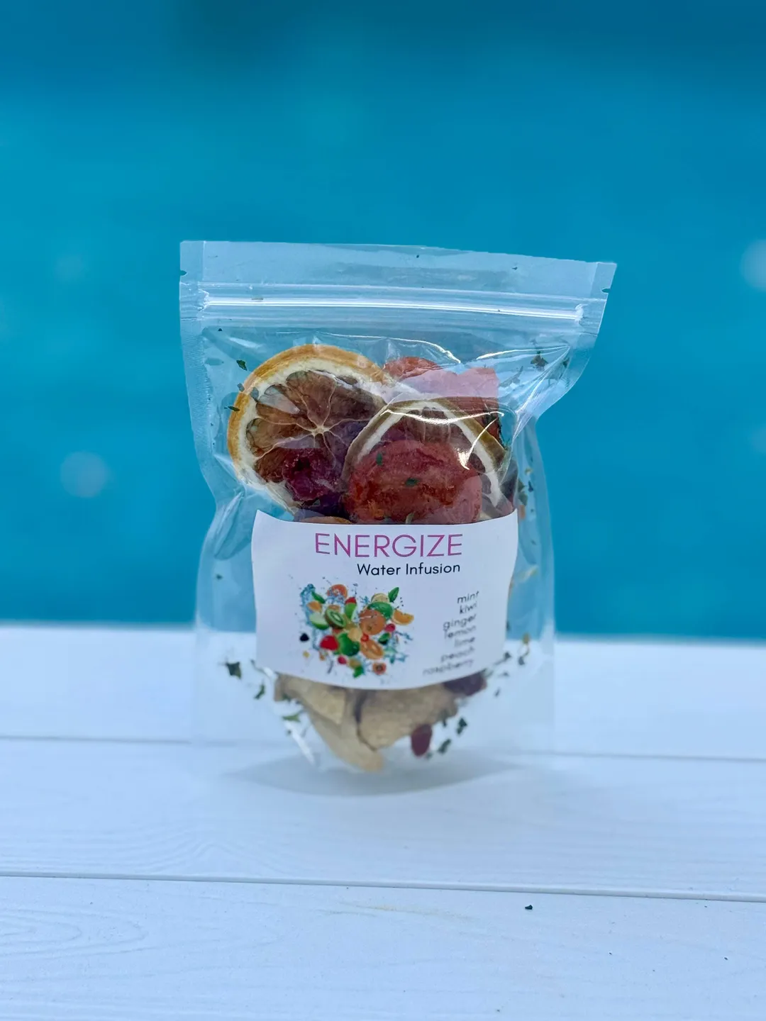 Dehydrated Fruit–Infused Refill Water Collection variant