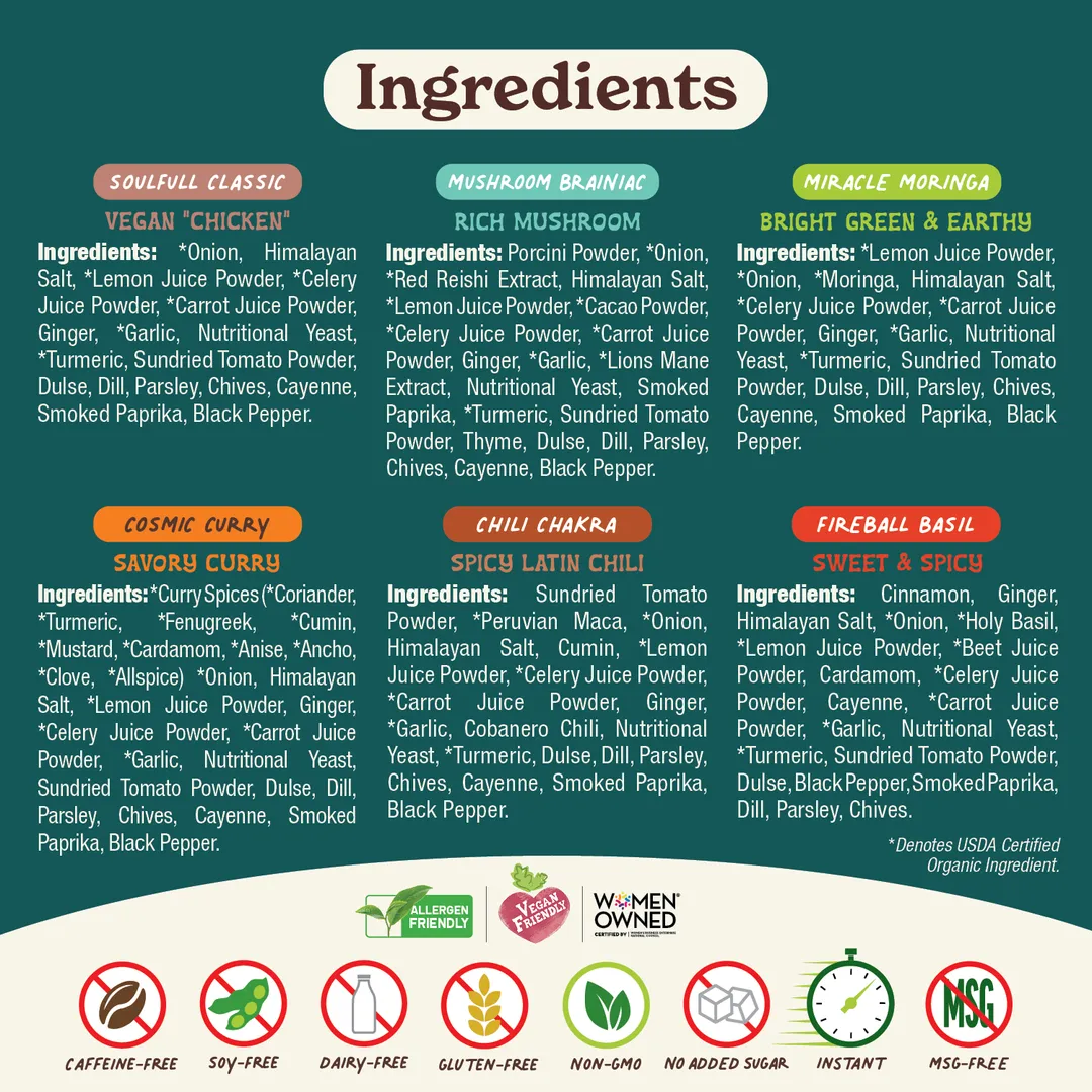 Single Serve Variety Pack Sample