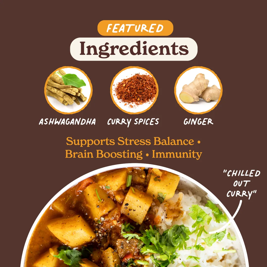 Superfood Broth Powder + Instant Soup Base w/ Ashwagandha