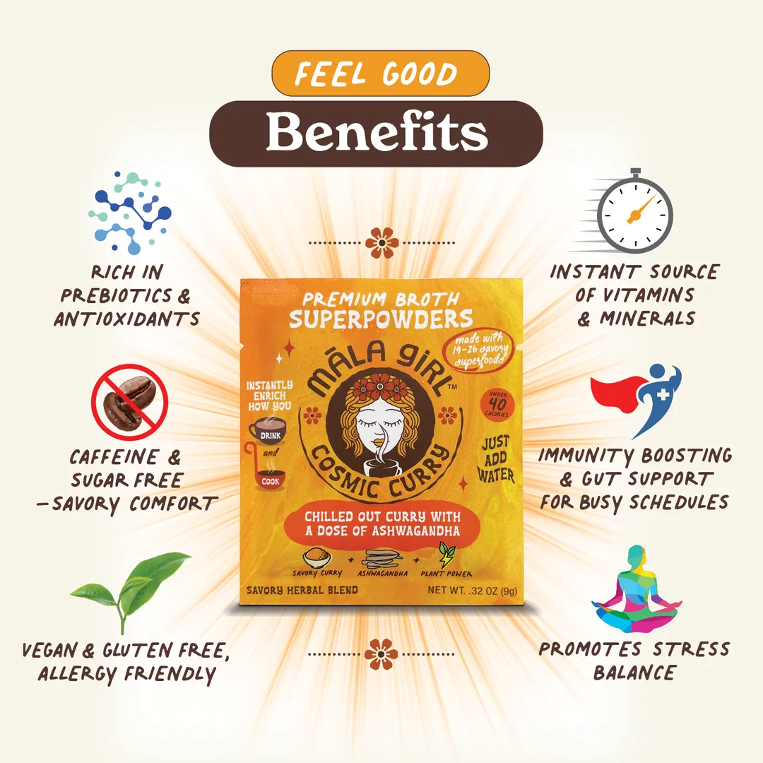 Superfood Broth Powder + Instant Soup Base w/ Ashwagandha