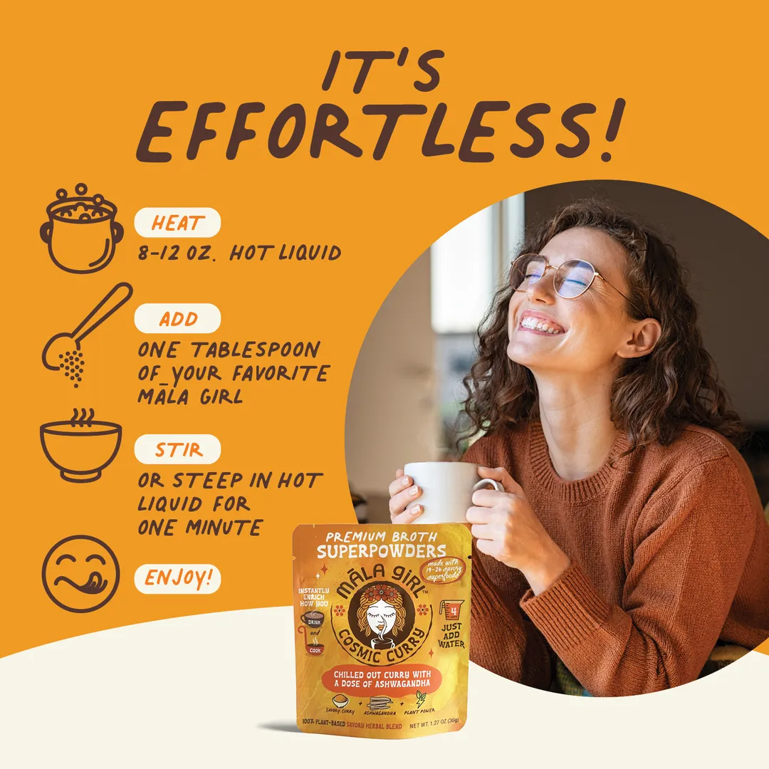 Superfood Broth Powder + Instant Soup Base w/ Ashwagandha