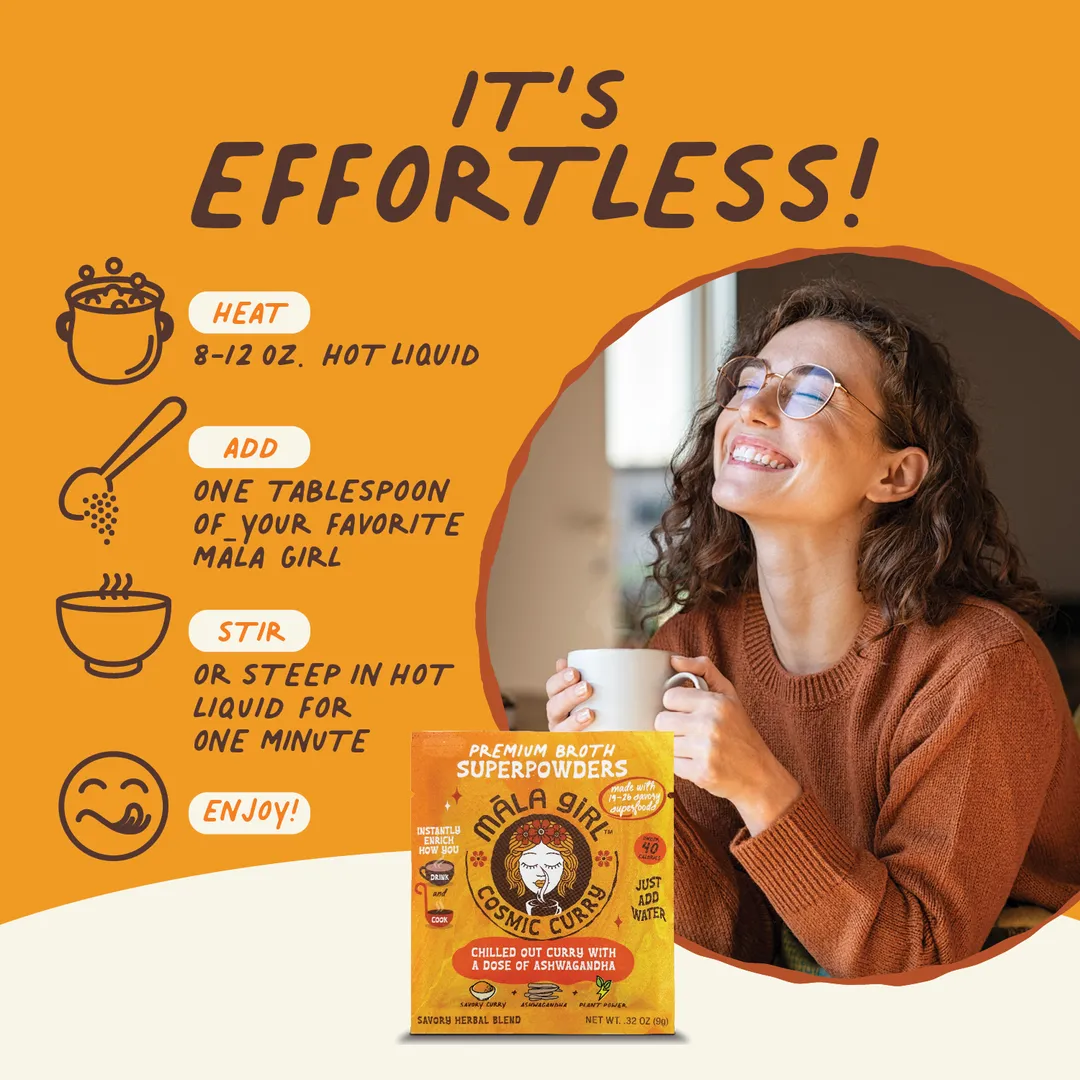 Superfood Broth Powder + Instant Soup Base w/ Ashwagandha