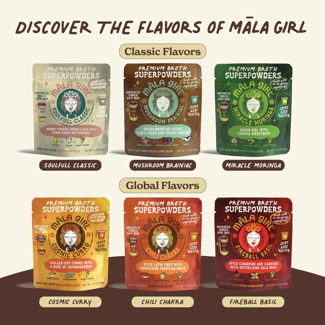 Superfood Broth Powder + Instant Soup Base w/ Ashwagandha