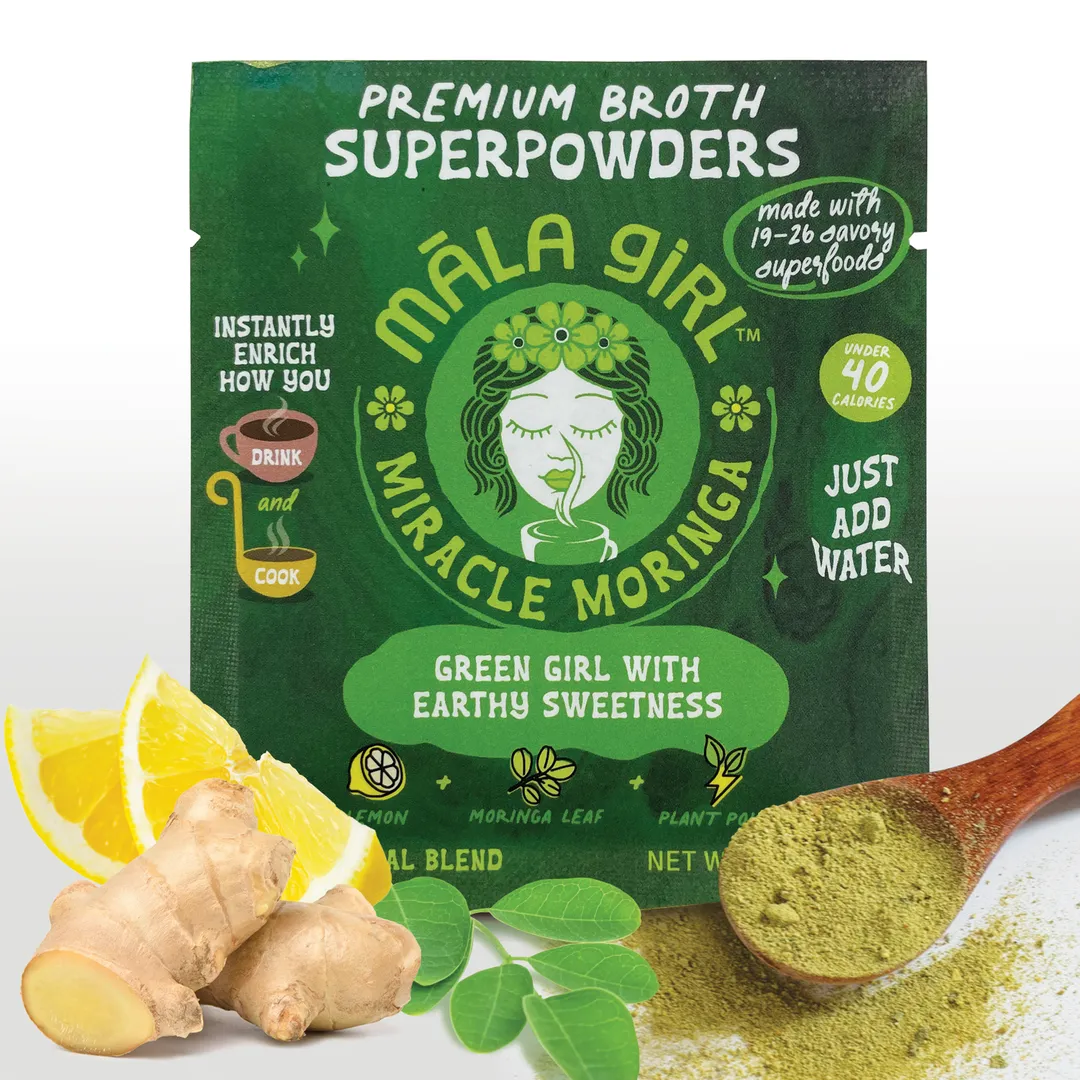 Superfood Broth Powder + Instant Soup Base with Moringa