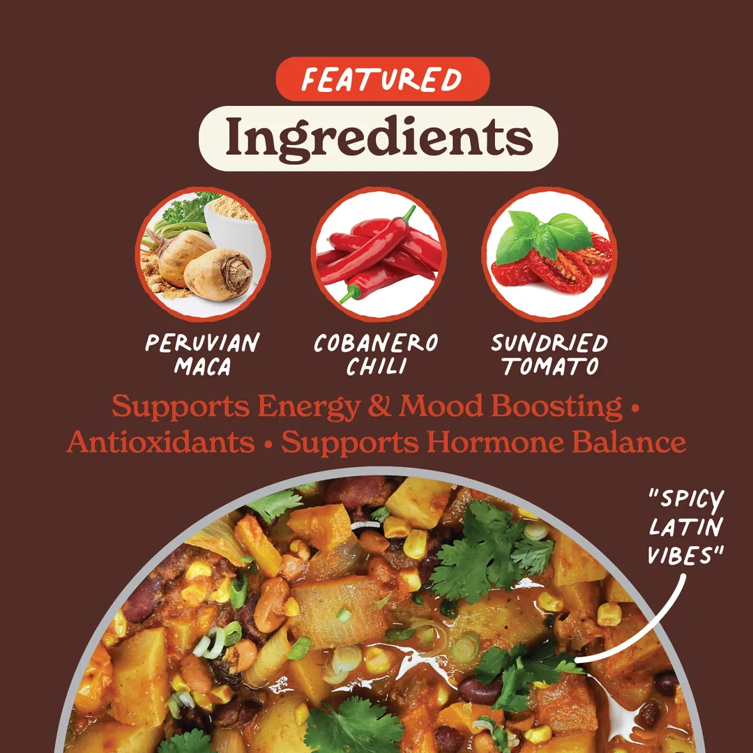 Superfood Broth Powder + Instant Soup Base w/ Peruvian Maca