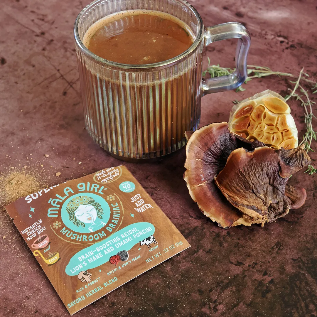 Superfood Instant Broth Powder w/ Reishi and Lions Mane