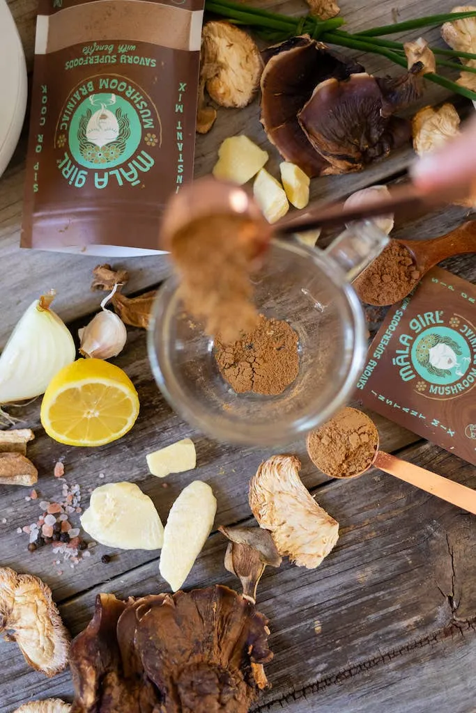 Superfood Instant Broth Powder w/ Reishi and Lions Mane