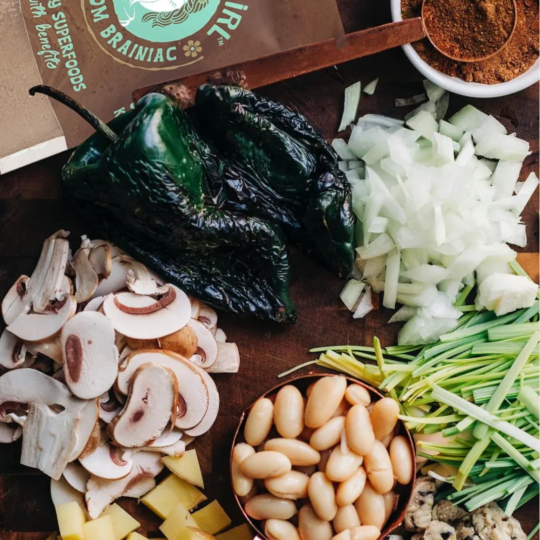 Superfood Instant Broth Powder w/ Reishi and Lions Mane