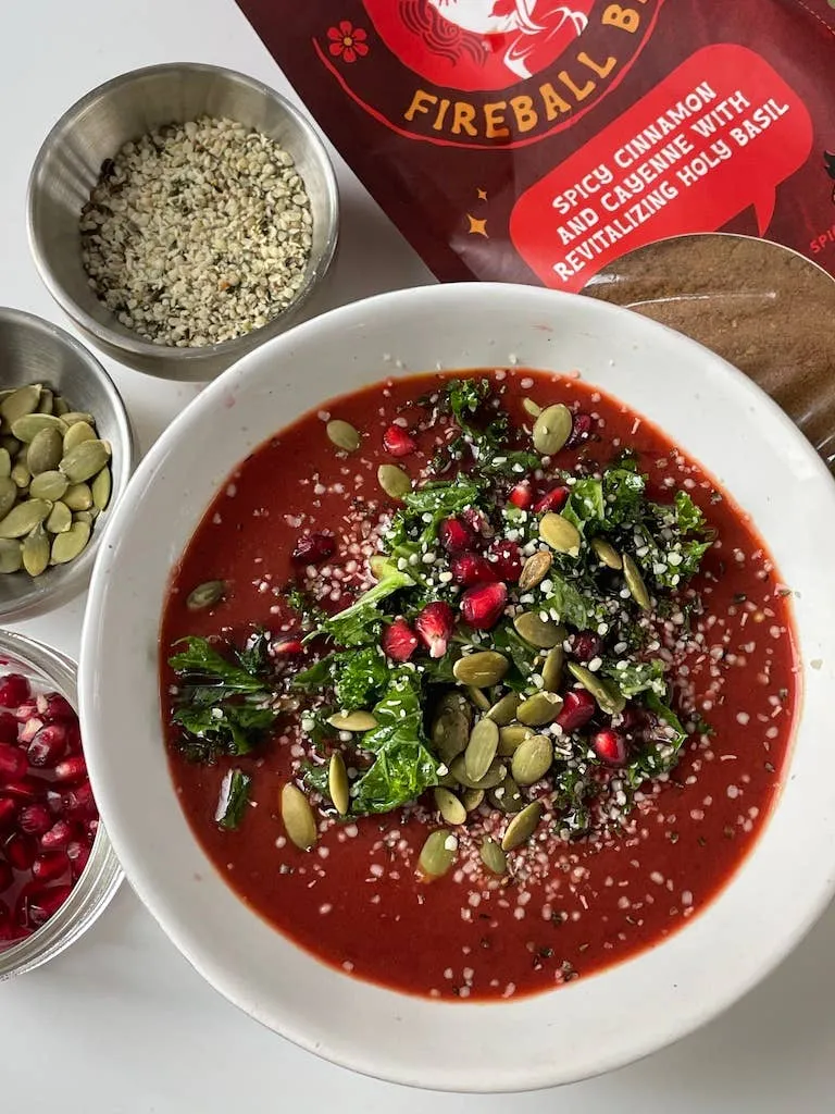 Superfood Instant Broth Powder w/ Spicy Cinnamon+Holy Basil